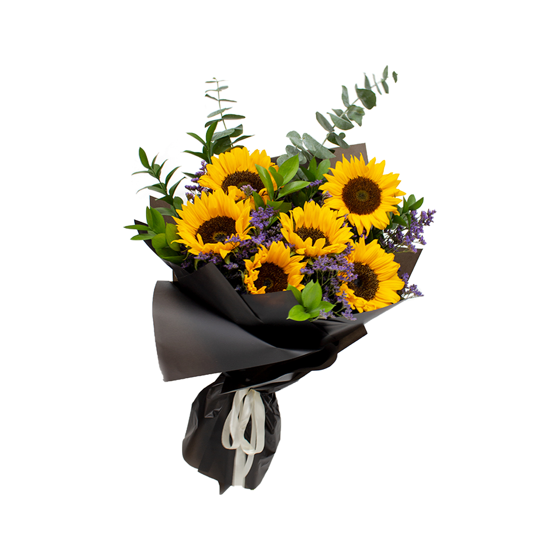 bouquet-of-sun-flowers-with-purple-eccessories2