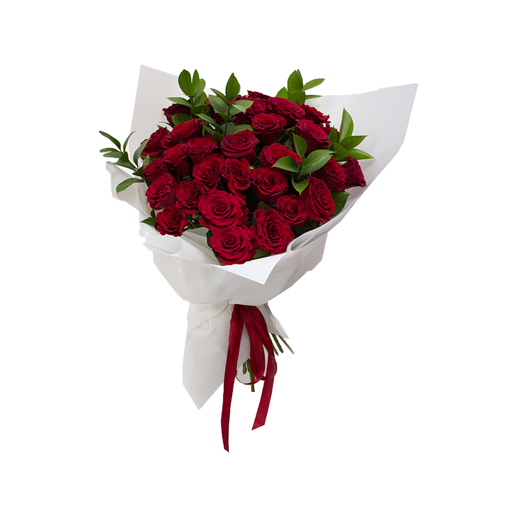bouqute-of-red-roses-30-pcs-with-white-wrapping2