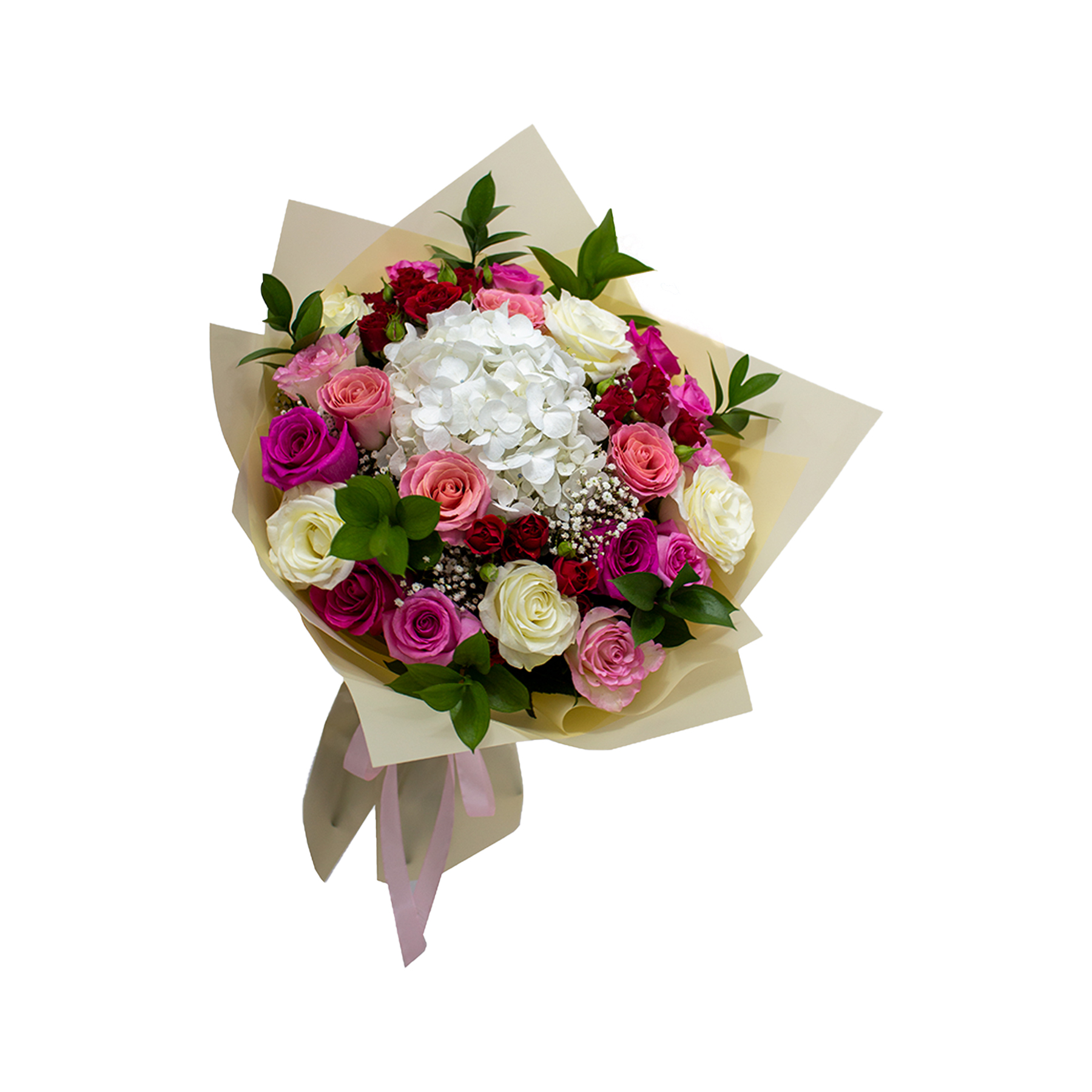 mix-pink-white-red-roses-with-hydrangea2
